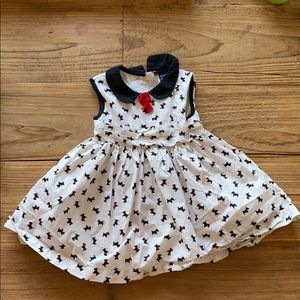 Baby Gap 18-24 Scottie dog dress